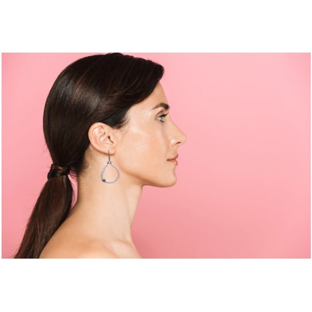 Elegant pink heart Earrings